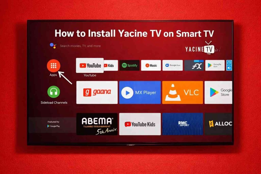 كيفية تنزيل تطبيق ياسين تي في على التلفزيون الذكي